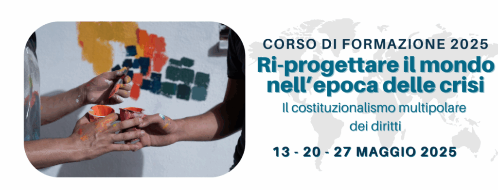 “Ri-progettare il mondo nell’epoca delle crisi”