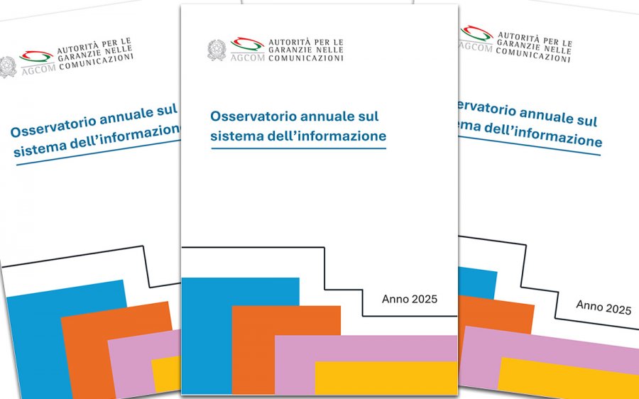 Pubblicato dall’Agcom il primo Osservatorio sul sistema dell’informazione