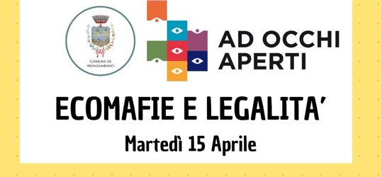 Monzambano (MN) martedì 15 aprile: “Ecomafie e Legalità”