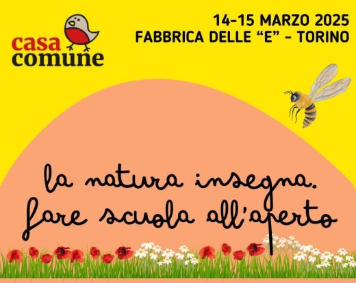 “La natura insegna. Fare scuola all’aperto”, corso in presenza e on line 14/15 marzo 2025