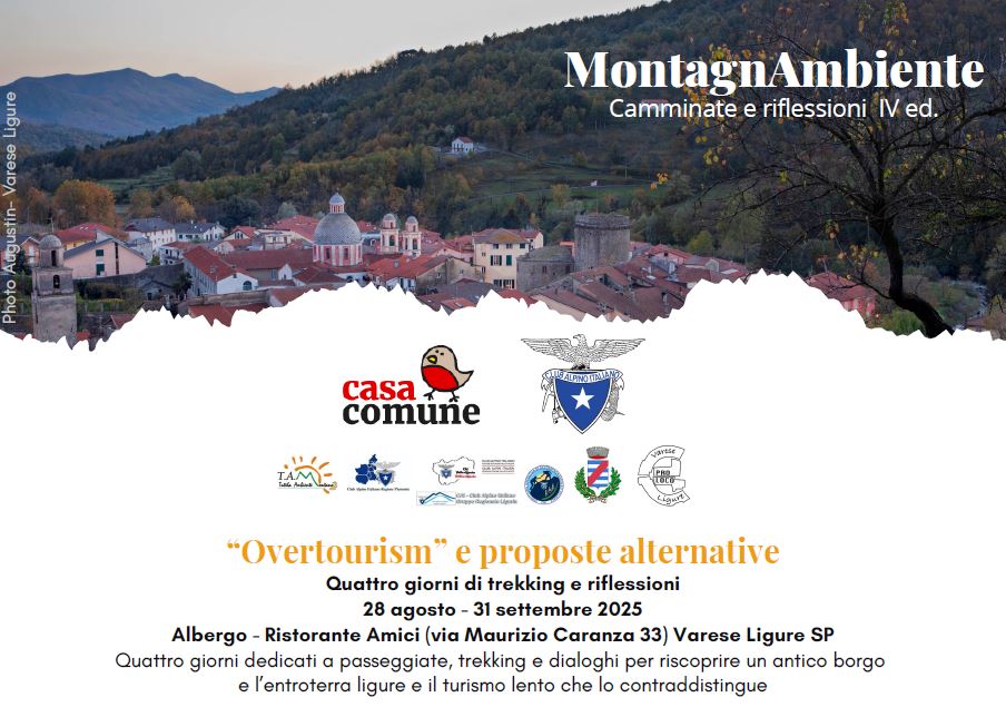 Trekking 2025 MontagnAmbiente: “Overtourism e proposte alternative”