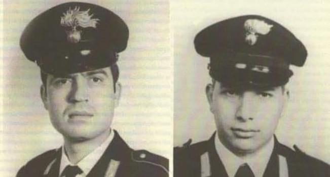 Carmine e Salvatore, i due carabinieri del giallo di Alcamo Marina