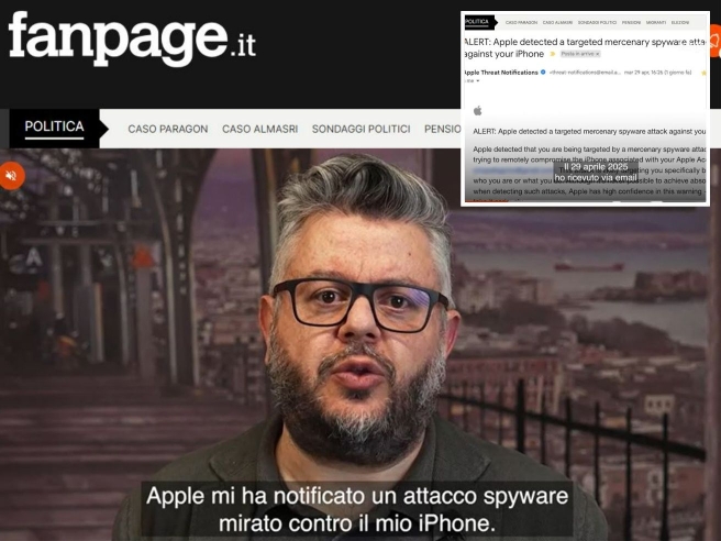 Fanpage: «Secondo giornalista spiato». Fnsi e Sugc: «Fare luce al più presto»