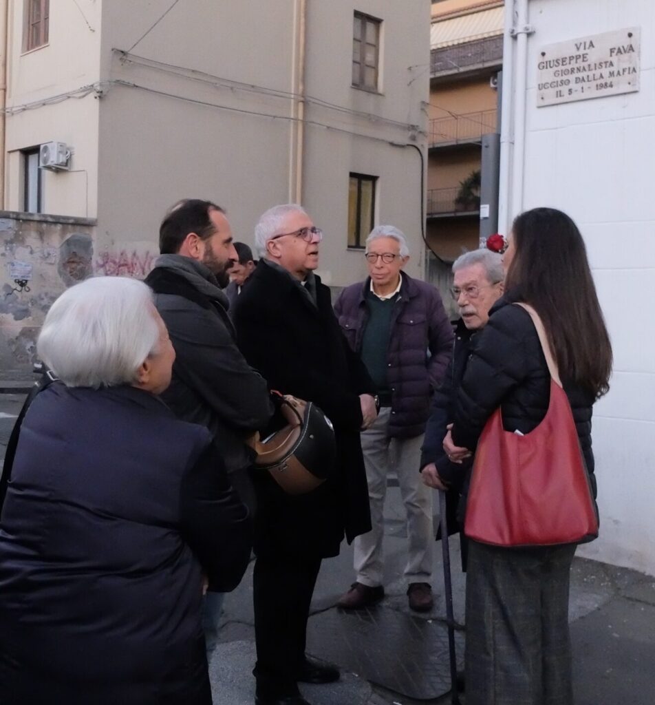 Catania 5 gennaio 2025, in ricordo di Pippo Fava