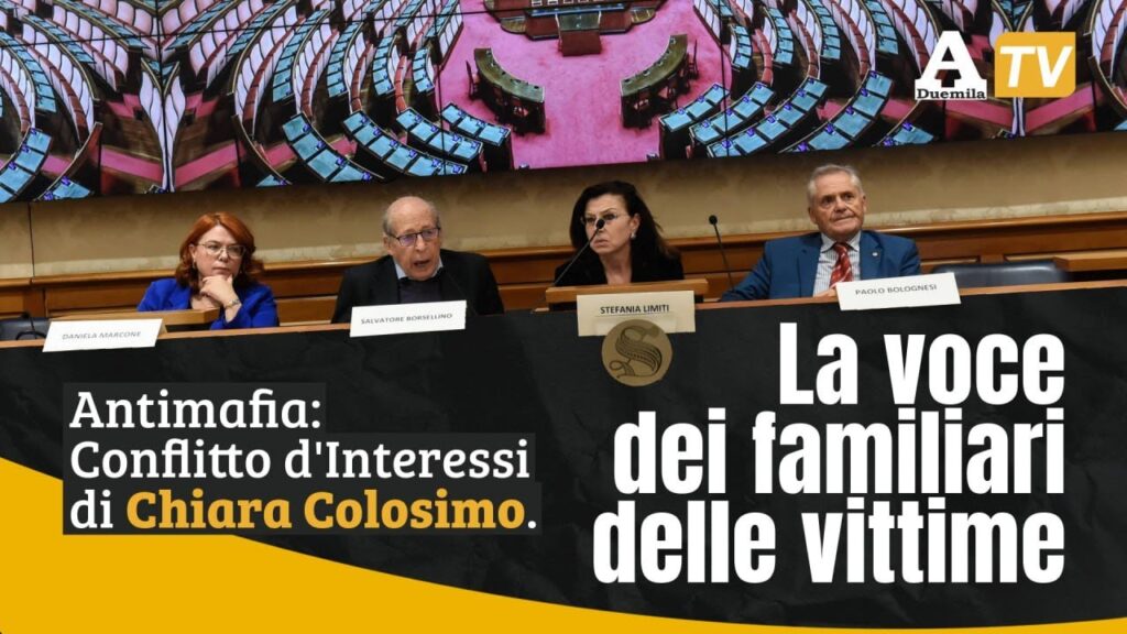 ”In Commissione antimafia conflitto di interessi è della Colosimo, noi vogliamo verità”