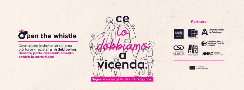 “Ce lo dobbiamo a vicenda”. Una guida pratica per il whistleblowing
