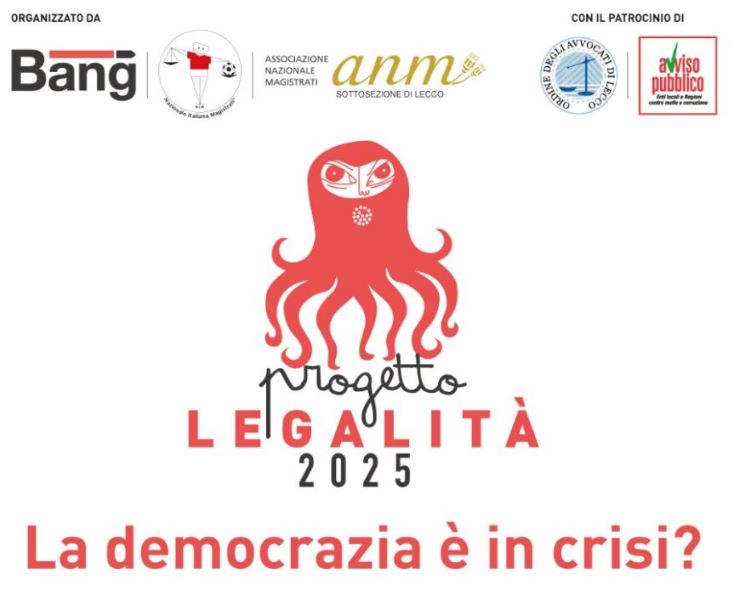 “La democrazia è in crisi?”. Il 14 novembre appuntamento a Lecco