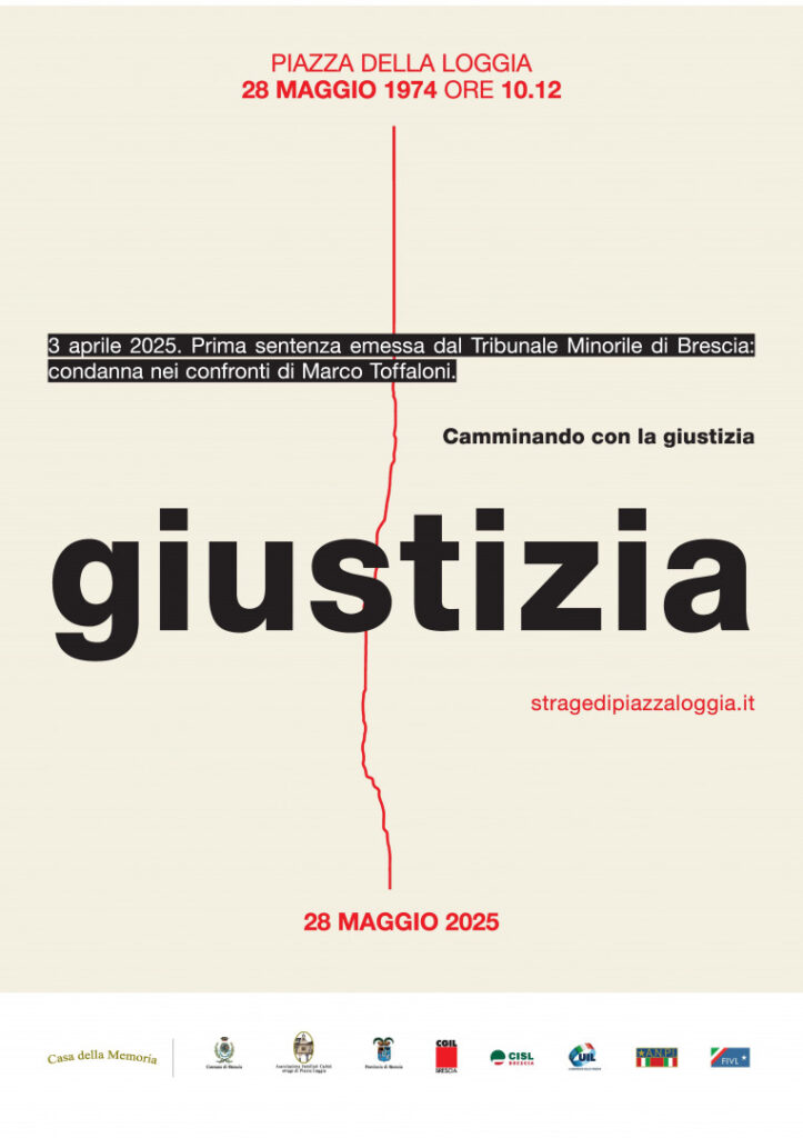 Brescia commemora, ricorda, non dimentica. Anniversario Strage Piazza della Loggia