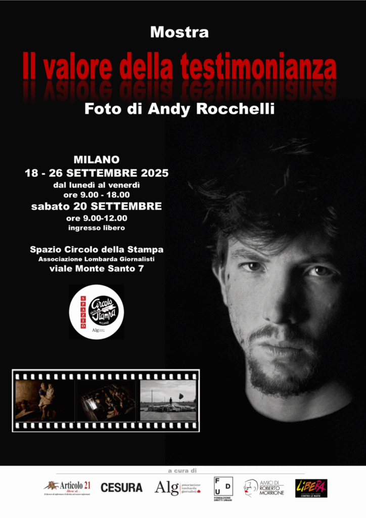 Milano, Alg presenta la mostra “Il valore della testimonianza – Le foto di Andy Rocchelli”