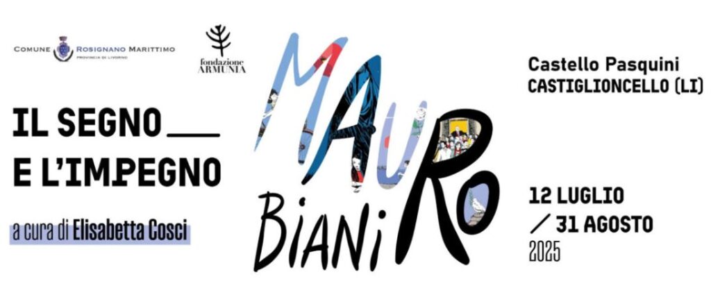 “Mauro Biani – Il segno e l’impegno”: la mostra a Rosignano Marittimo (LI) dal 12 luglio
