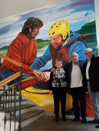 Inaugurato un murale per Mario Paciolla all’Università di Milano