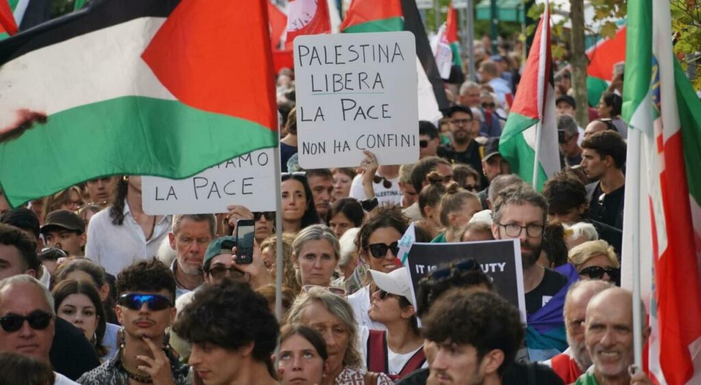 Palestina corteo pace