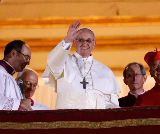 Il Papa che dice buonasera