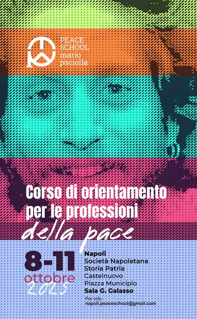 Peace School “Mario Paciolla”: a Napoli la prima scuola dedicata alle Professioni della Pace