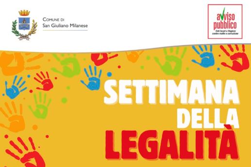 “Settimana della legalità”: dal 18 al 22 novembre la rassegna del Comune di San Giuliano Milanese