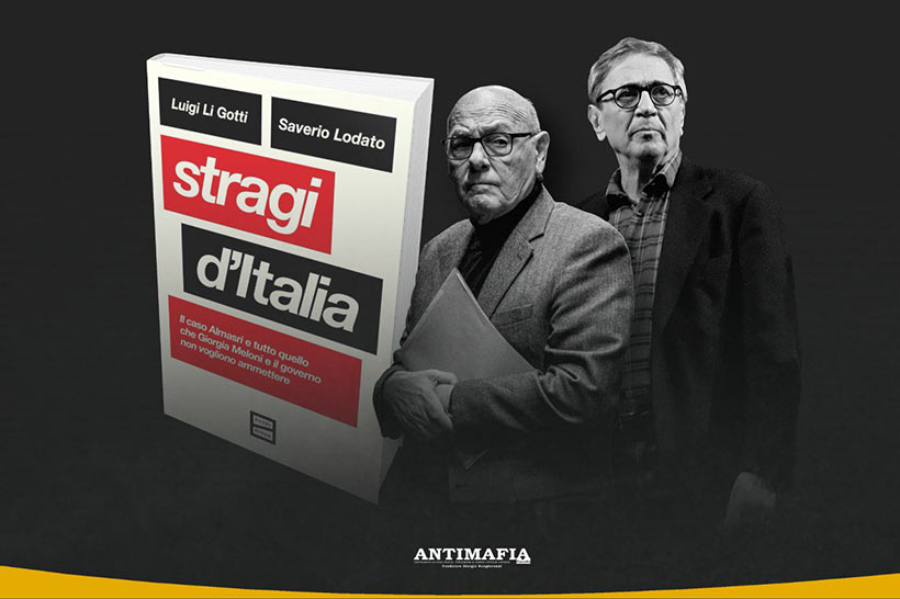 Roma 29 ottobre, presentazione del libro “Stragi d’Italia” di Luigi Li Gotti e Saverio Lodato