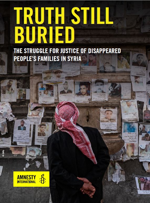 Amnesty: “Il nuovo governo della Siria deve garantire verità, giustizia e riparazioni per le persone scomparse”