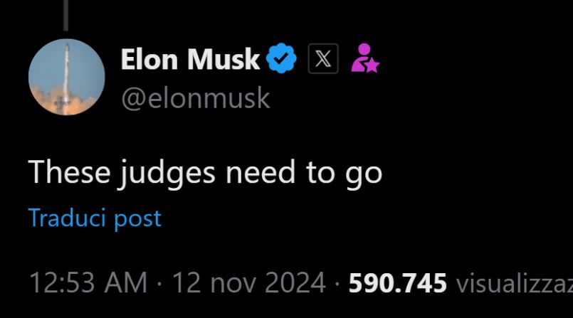 «Questi giudici devono andarsene»