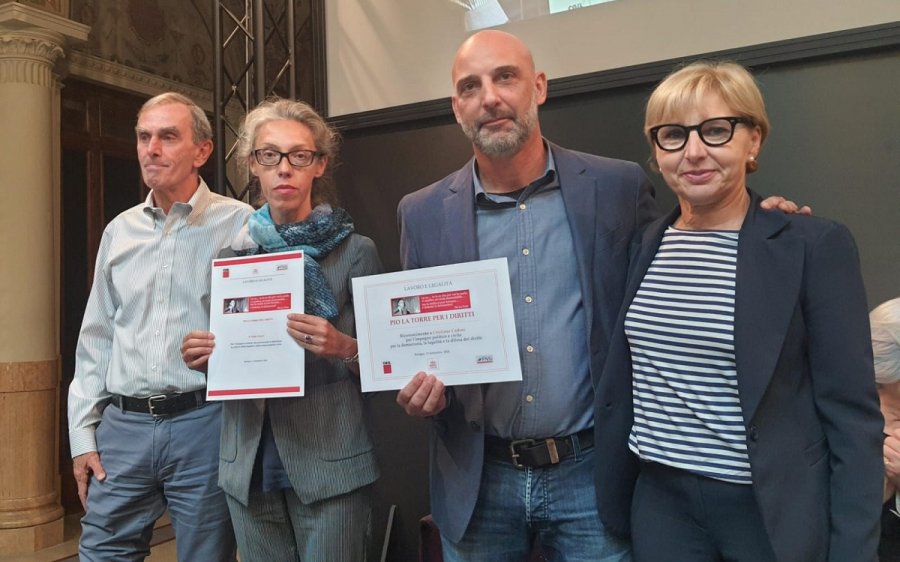 A Cristiano Cadoni e Gilda Ferrari il premio ‘Pio La Torre 2024’ per il giornalismo